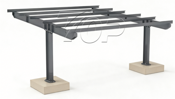 Solar Steel Carport Structures